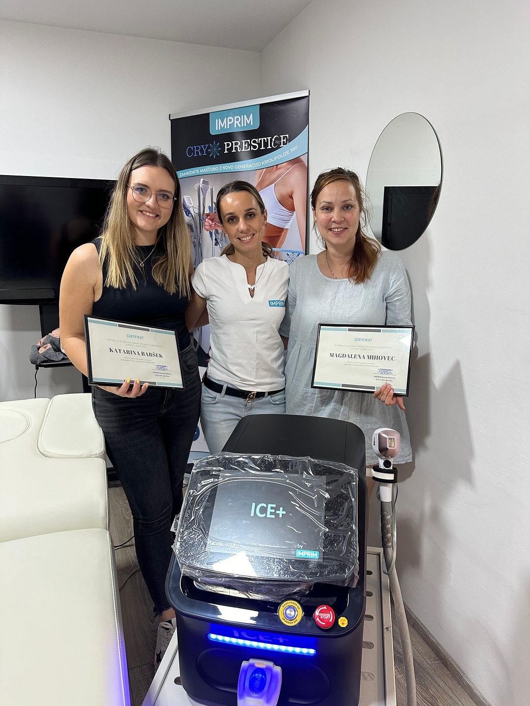 Diodni laser ICE+ tudi pri BrillBird - Imprim