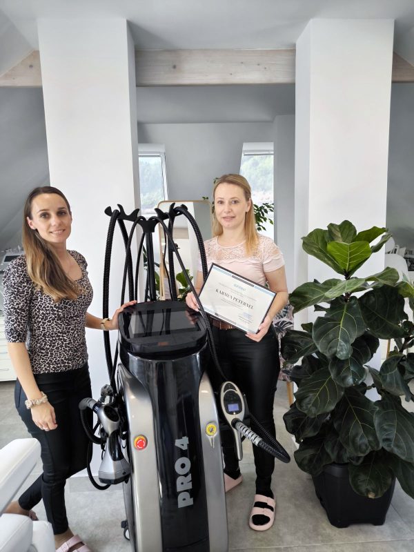 Izobraževanje z Vela Slim 4 PRO pri Dotiku Lepote