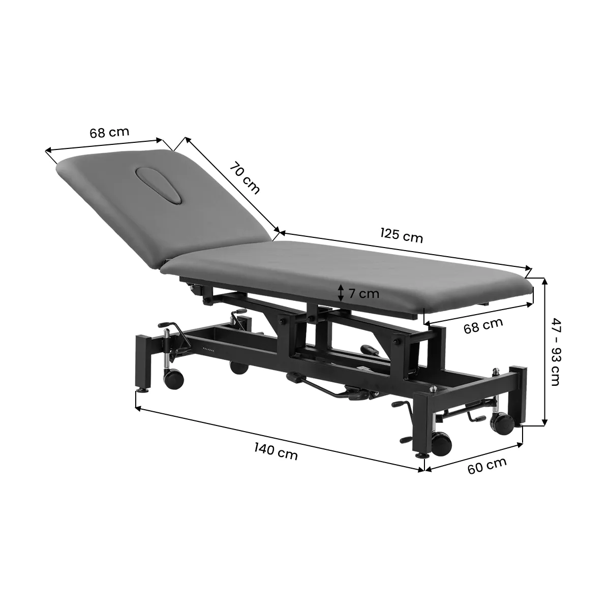 Električna terapevtska miza 5375a